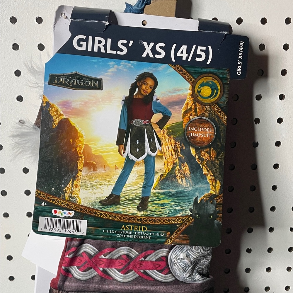 NWT Astrid How to Train your Dragon Costume for girls